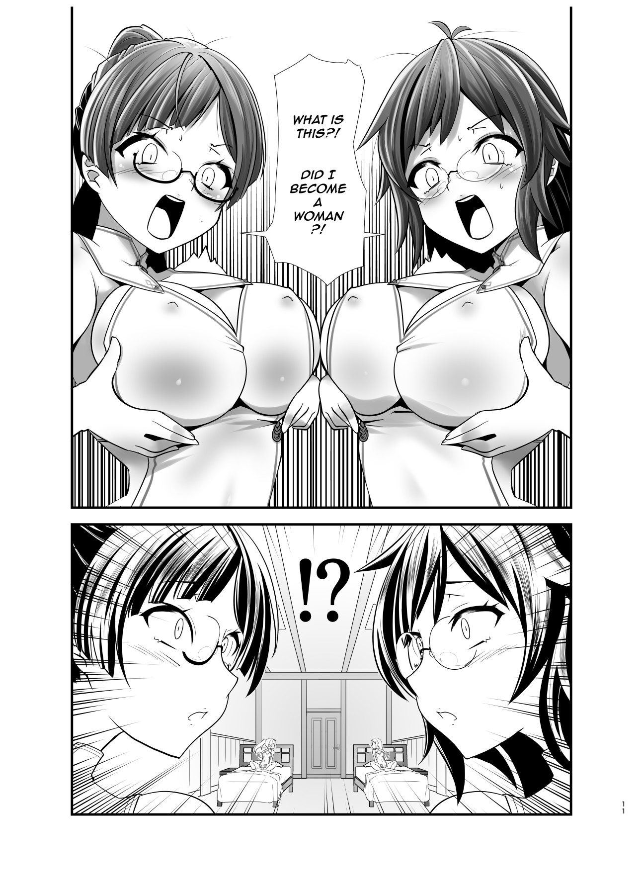 Hentai Manga Comic-The Story of How I Split Up & TS In a Different World-Chapter 1-11